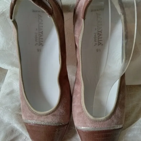 New Sz 9.5 women Sz 9.5 luxury class act sophisticated flat shoes