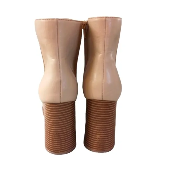 NEW True Craft Tan Platform Ankle Boots Women's size 11