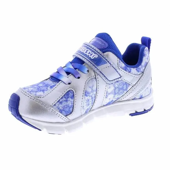 NEW TSUKIHOSHI kids rainbow sneaker in silver/blue