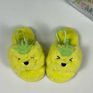 NEW Ugg Fluff Yeah  Pineapple Stiffie Toddler Sandals SZ-6