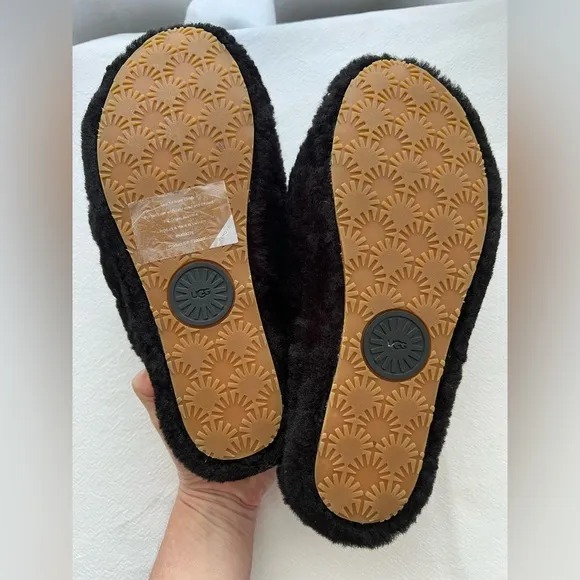 New UGG Fluff Yeah Slide Slingback Slip-on Womens Slippers Size 8