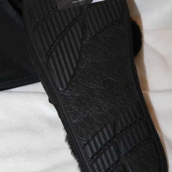 NEW UGG MEN'S SUEDE LEISURE SCUFF SLIP‎ ON SLIPPERS BLACK