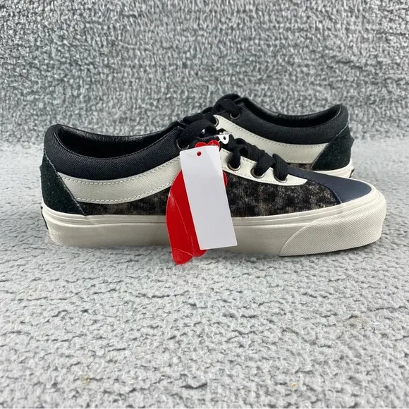 NEW Vans Shoes Bender Bold Ni Mens 6 Women 7.5 Low Skate Panther Black Platform