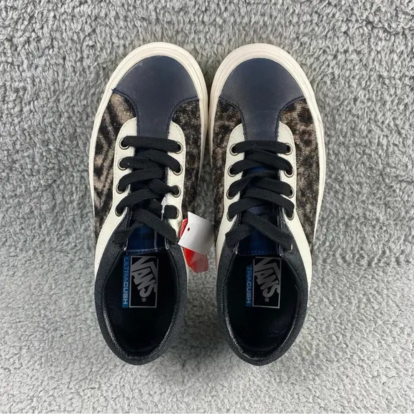 NEW Vans Shoes Bender Bold Ni Mens 6 Women 7.5 Low Skate Panther Black Platform