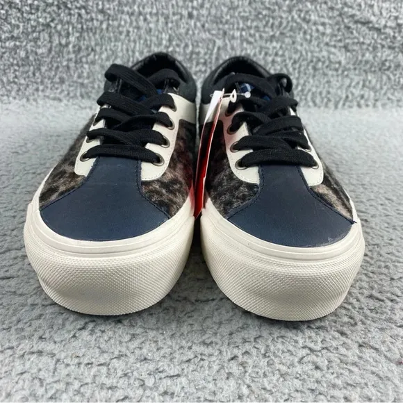 NEW Vans Shoes Bender Bold Ni Mens 6 Women 7.5 Low Skate Panther Black Platform