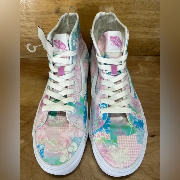 NEW Vans Sk8 Hi Tapered VR3 Sunny Day Womens Size 8.5 Shoes Multi Colored