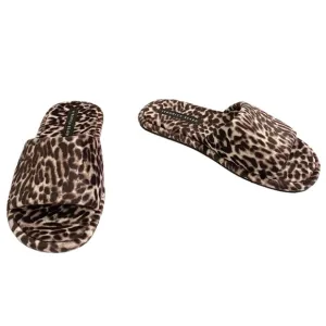 New Veronica Beard Gillian animal print slide slippers size 5