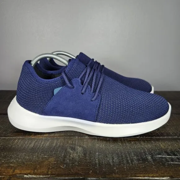 NEW Vessi Everyday Classic Sneaker Mens Size 8 Waterproof Shoes Blue White