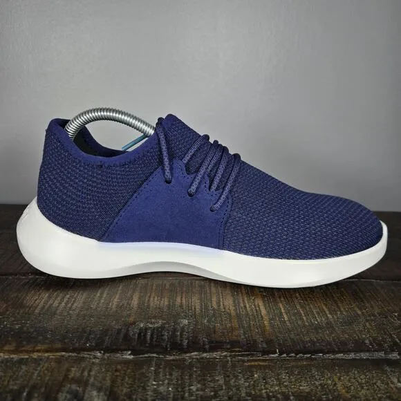 NEW Vessi Everyday Classic Sneaker Mens Size 8 Waterproof Shoes Blue White