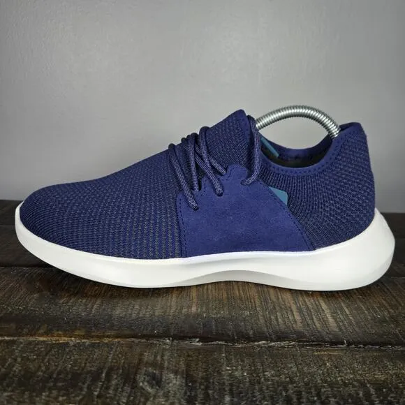 NEW Vessi Everyday Classic Sneaker Mens Size 8 Waterproof Shoes Blue White
