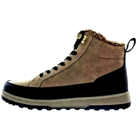 New WEATHERPROOF Winter Boots Mens 9 Logjam Memory Foam Lace-up Outdoor Shoe