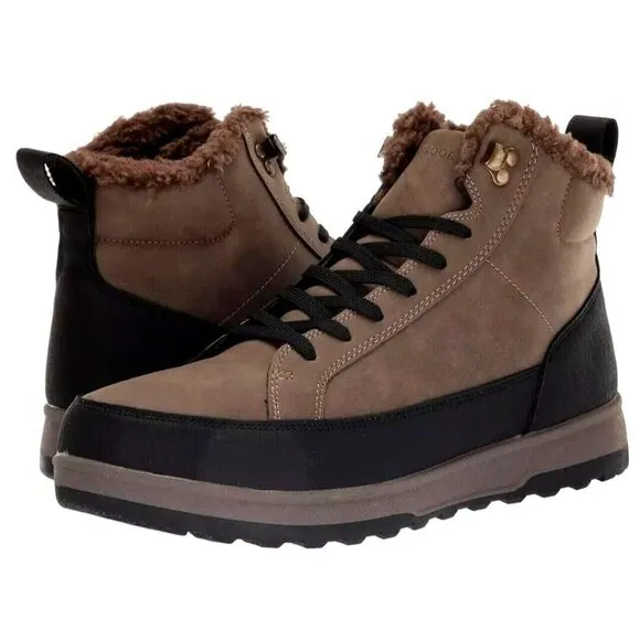 New WEATHERPROOF Winter Boots Mens 9 Logjam Memory Foam Lace-up Outdoor Shoe