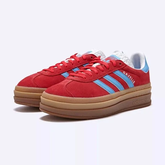 [NEW] Women's adidas Gazelle Bold Shoe 'Active Pink' IE0421