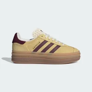 [NEW] Women's adidas Gazelle Bold Shoes 'Almost Yellow' IF5937