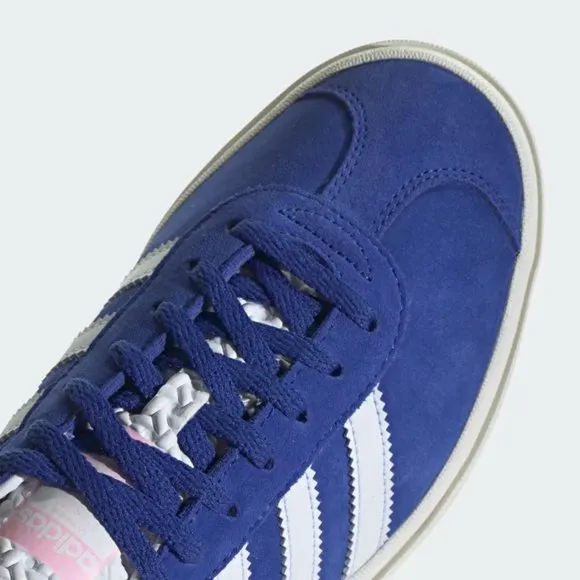 [NEW] Women's adidas Gazelle Bold Shoes Blue HQ6894