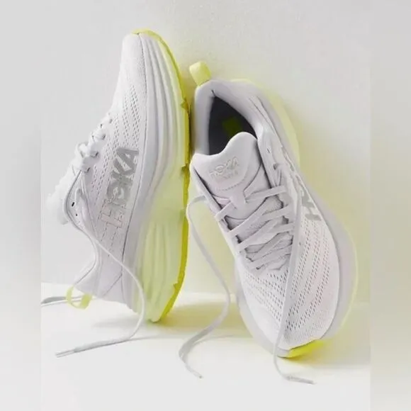NEW HOKA Bondi 8 Running Shoes Sneakers Womens 7 EU 38 2/3