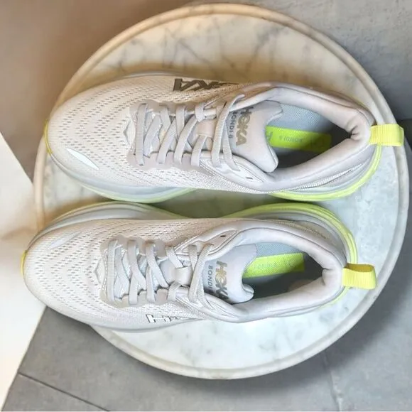NEW HOKA Bondi 8 Running Shoes Sneakers Womens 7 EU 38 2/3