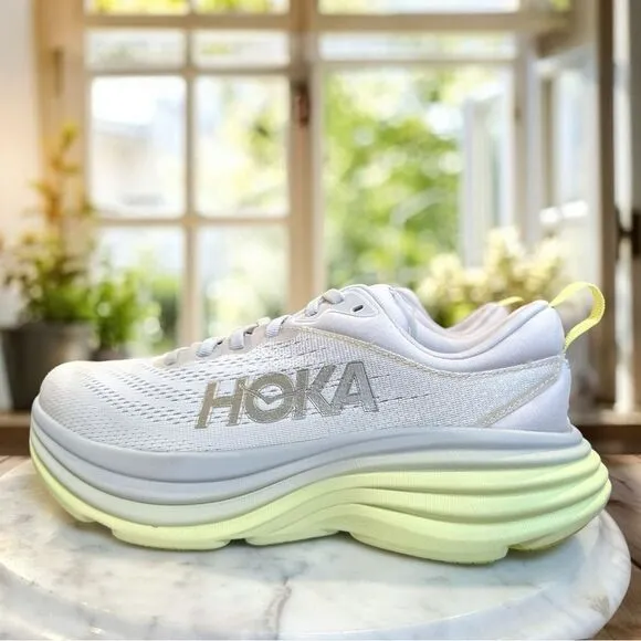 NEW HOKA Bondi 8 Running Shoes Sneakers Womens 7 EU 38 2/3