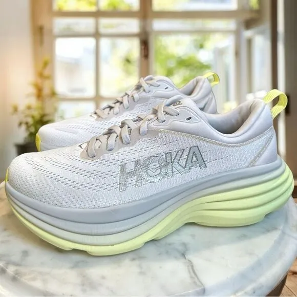 NEW HOKA Bondi 8 Running Shoes Sneakers Womens 7 EU 38 2/3