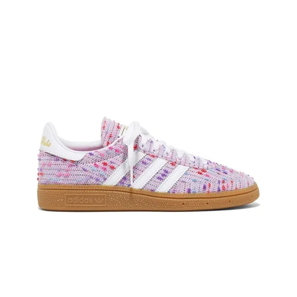 NIB ADIDAS WEST NYC x TIP TOP SHOES Handball Spezial 7 Pink Bouclé White Run Big