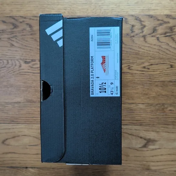 NIB FARM Rio Bravada 2.0 Platform Sneaker Adidas Collab Women's Size 10.5 Tucan