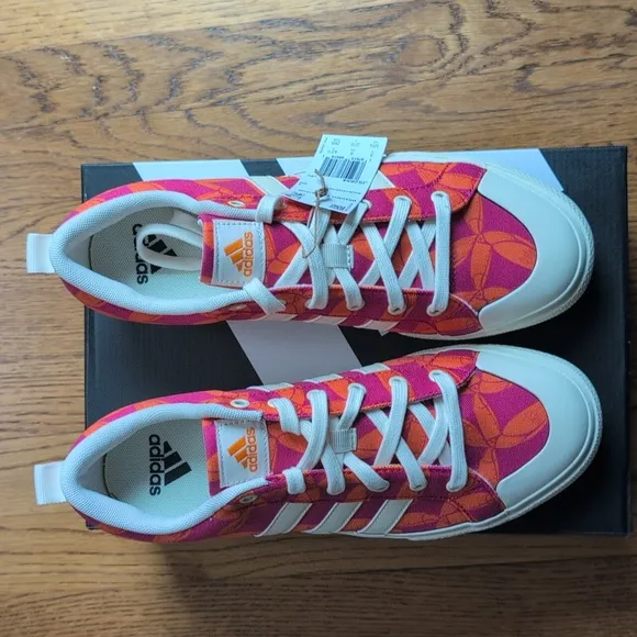 NIB FARM Rio Bravada 2.0 Platform Sneaker Adidas Collab Women's Size 10.5 Tucan
