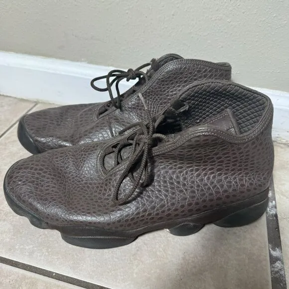 NICE Nike Jordan Horizon Men's 12 Croc Brown Infrared 23 Shoes 822333-205