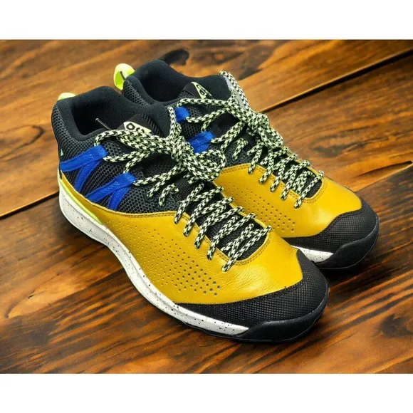 Nike ACG SB Okwahn 525367 Dark Citron Volt NSW Rare Shoes Mens 10 NEW Fast Ship