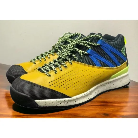 Nike ACG SB Okwahn 525367 Dark Citron Volt NSW Rare Shoes Mens 10 NEW Fast Ship