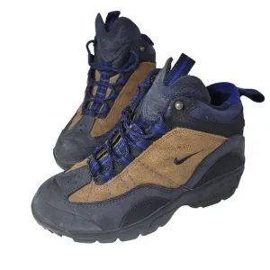 Nike Air 950406 Brown Blue Hiking Shoes 90s US 7 UK 4.5 EUR 38