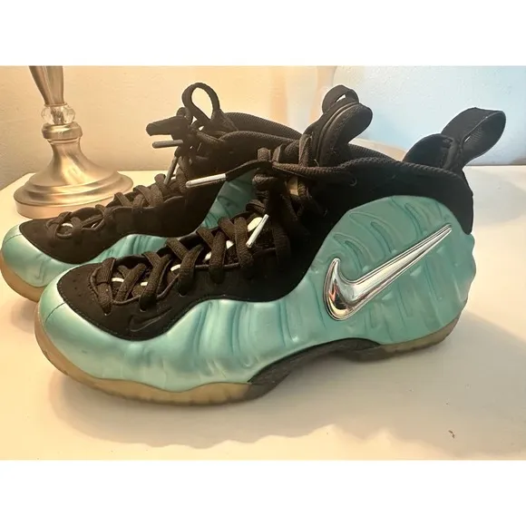 Nike Air Foamposite One Pro Island Green Teal Basketball Shoes Sneakers Size 8