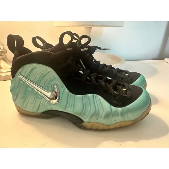 Nike Air Foamposite One Pro Island Green Teal Basketball Shoes Sneakers Size 8