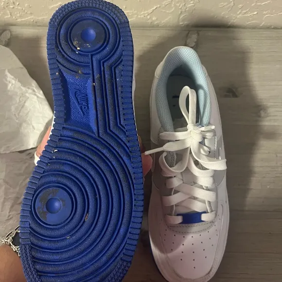 Nike Air Force 1 Low LV8 Photon Dust Blue White Shoes