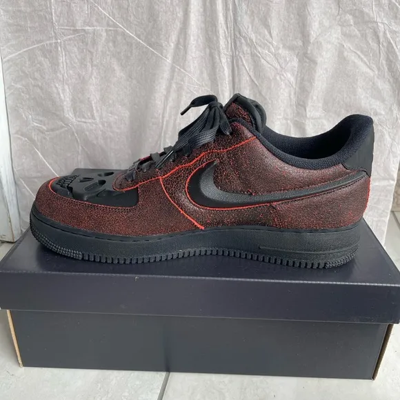 Nike Air Force 1 Retro HWN QS Black/Crimson Men’s size 12