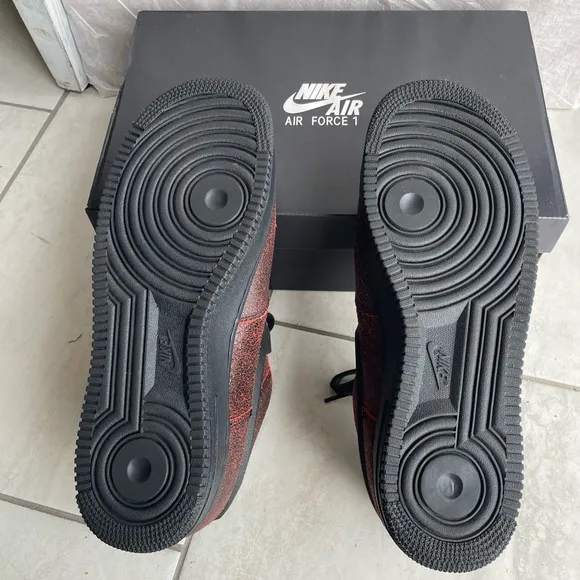 Nike Air Force 1 Retro HWN QS Black/Crimson Men’s size 12