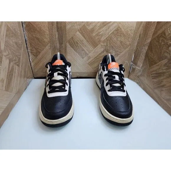 Nike Air Force 1  Women's LV8 Black Shoes Size 8.5.   GS 7Y.   398