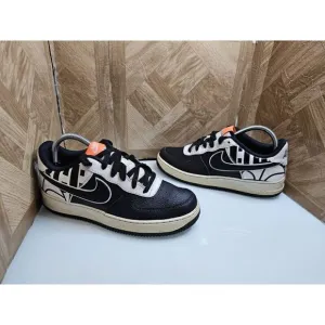 Nike Air Force 1  Women's LV8 Black Shoes Size 8.5.   GS 7Y.   398