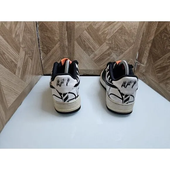 Nike Air Force 1  Women's LV8 Black Shoes Size 8.5.   GS 7Y.   398