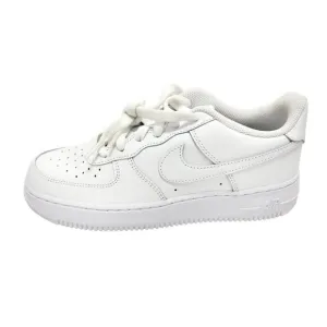 Nike Air Force 1 Youth Shoes DH2920-111 White Leather Size 6.5Y EU 39 Sneakers