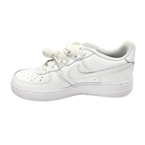Nike Air Force 1 Youth Shoes DH2920-111 White Leather Size 6.5Y EU 39 Sneakers