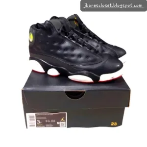 Nike Air Jordan 13 retro (PS) size 3y preschool Black/university red OG …