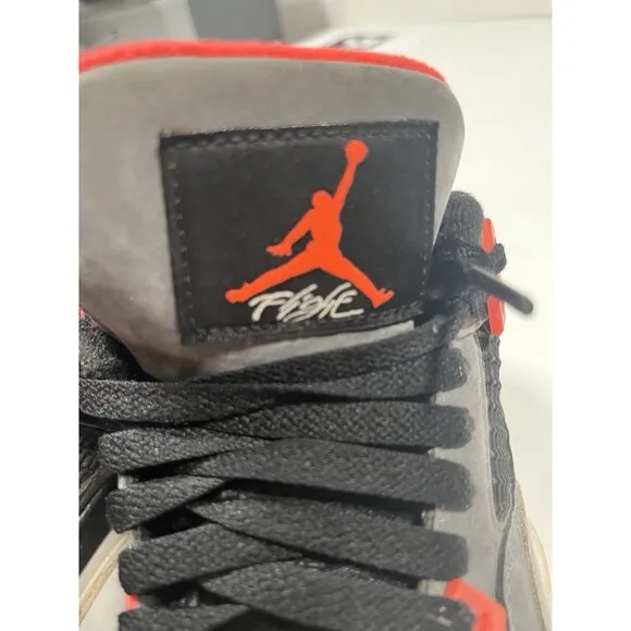 Nike Air Jordan 4 Retro GS Infrared Size 5Y 408452-061‎ GS Youth Kids Sneakers