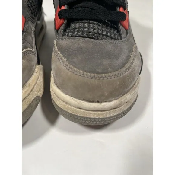Nike Air Jordan 4 Retro GS Infrared Size 5Y 408452-061‎ GS Youth Kids Sneakers