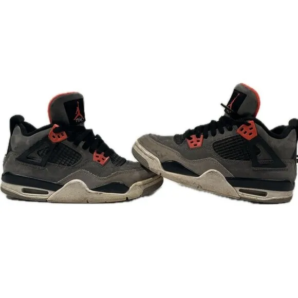 Nike Air Jordan 4 Retro GS Infrared Size 5Y 408452-061‎ GS Youth Kids Sneakers
