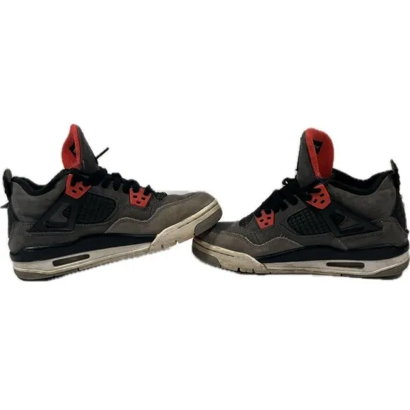 Nike Air Jordan 4 Retro GS Infrared Size 5Y 408452-061‎ GS Youth Kids Sneakers