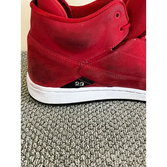 Nike Air Jordan Fadeaway Red Suede AO1329-601 Mens Sz. 13
