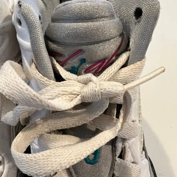 NIKE Air Jordan Flight Shoes - White Tropical - Youth 3.5