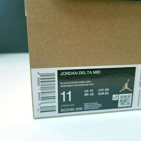 Nike Air Jordan Mens DC2130-006 Athletic Shoes  11‎