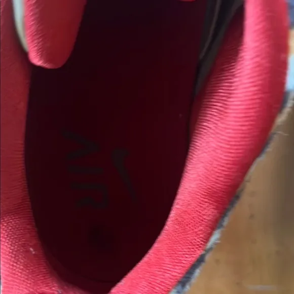 Nike Air Leopard Print Sneakers with Red Accents- Rare and Unique