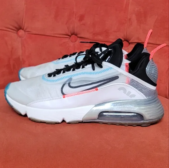 Nike Air Max 2090 Men's Shoes White-Black-Pure Platinum ct7695-100 Size 10